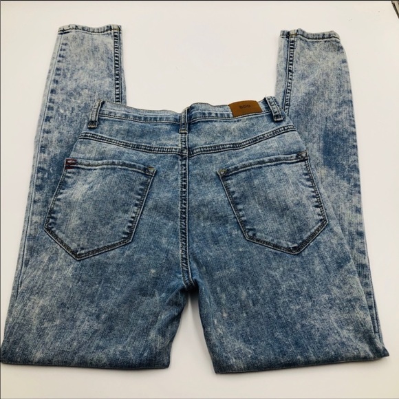 UO-BDG High Rise Seam Jean In Acid Wash Skinny - Picture 3 of 8